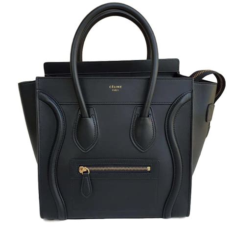 celine handbag luggage micro